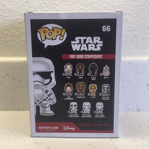 Kid's Funko Pop Star Wars First Order Stormtrooper - Picture 2 of 5
